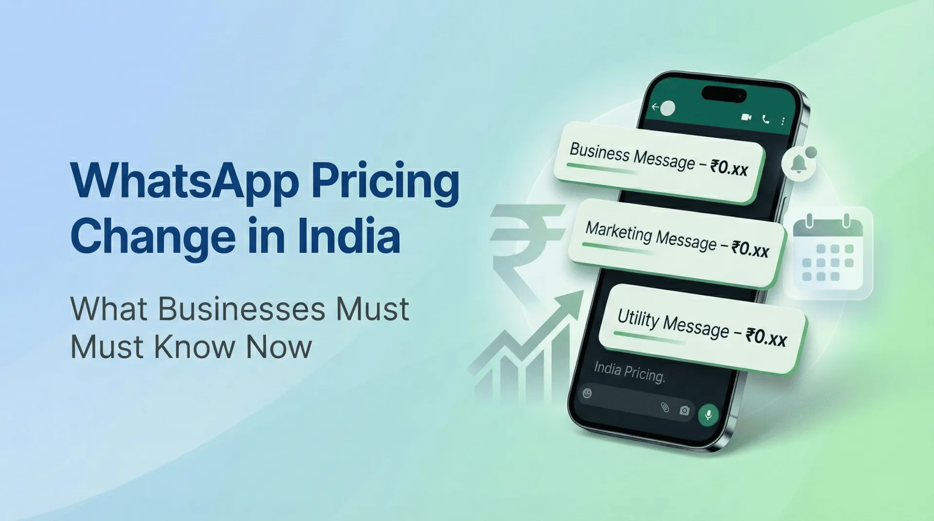 WhatsApp Pricing Change in India from January 1, 2026