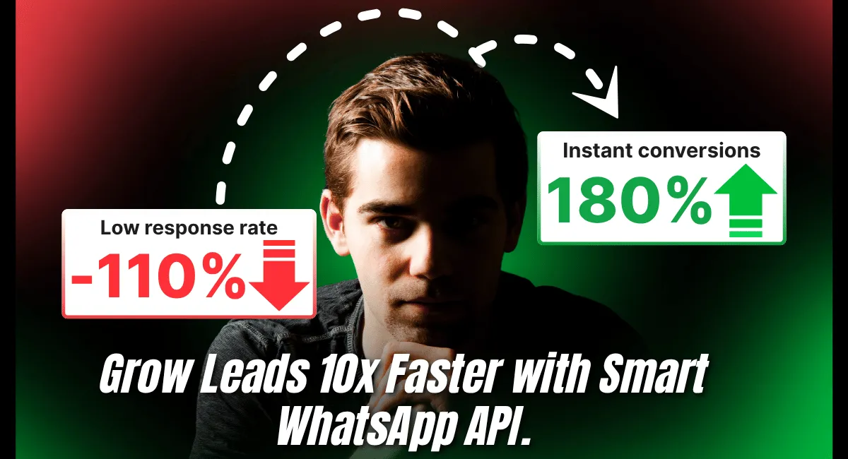 Grow Leads 10X Faster With Smart WhatsApp API