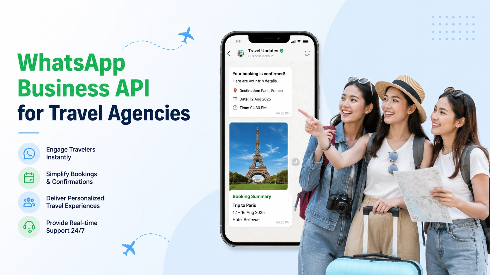 WhatsApp Business API for Travel Agencies